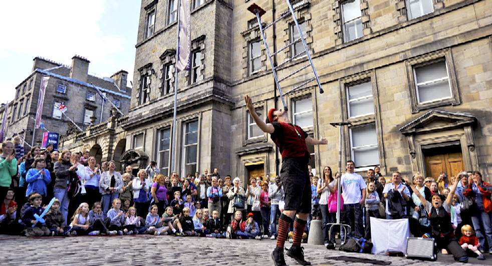 Edinburgh Fringe Theatre, festival of the arts