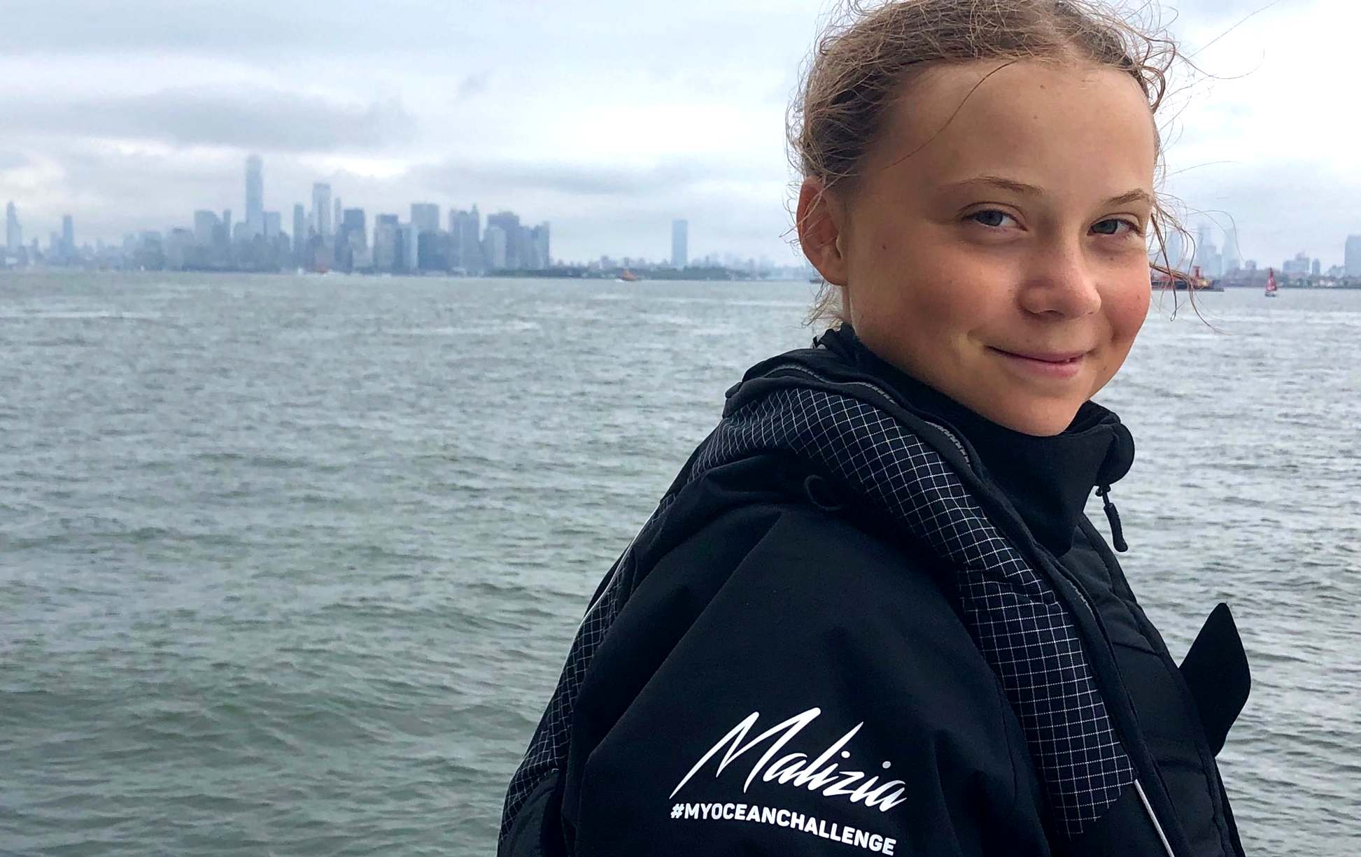 Greta Thunberg in New York, 28 August 2019