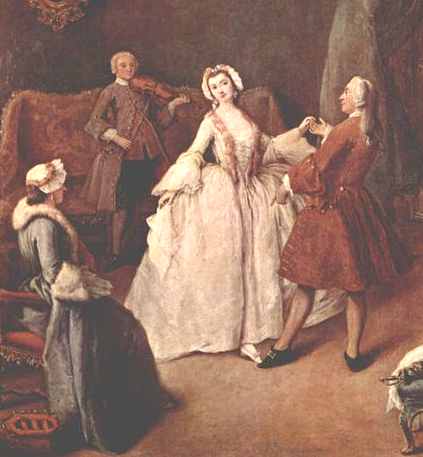 History of dance, Pietro Longhi painting