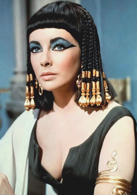 Elizabeth Taylor as Cleopatra, Queen of Egypt
