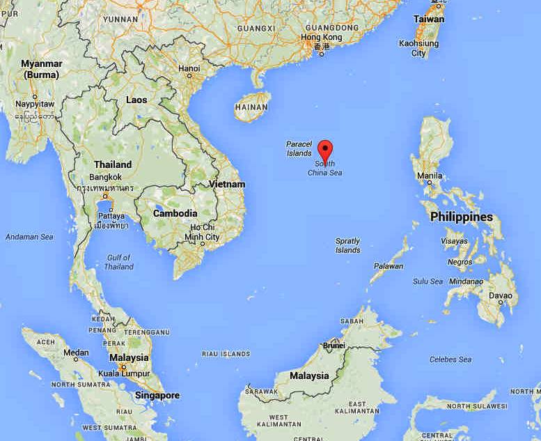 Map of the South China Sea, Miss Ocean Vietnam beauty contest