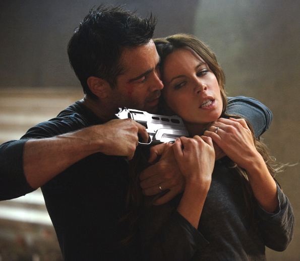 Total Recall, Colin Farrell and Kate Beckinsale