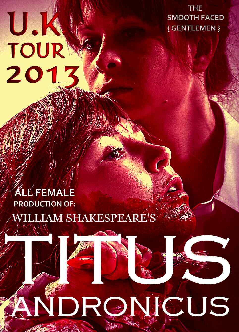 Titus Andronicus poster, Smooth Faced Gentlemen